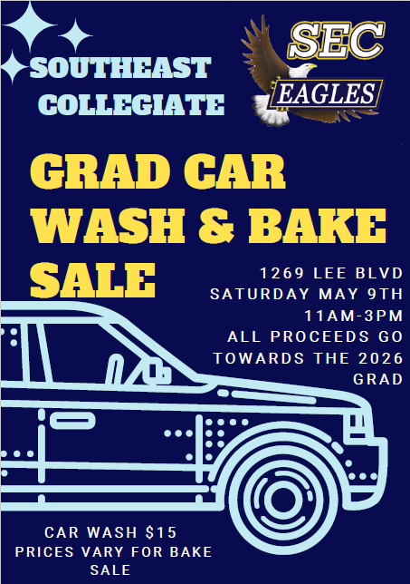 car with SEC Eagle Logo