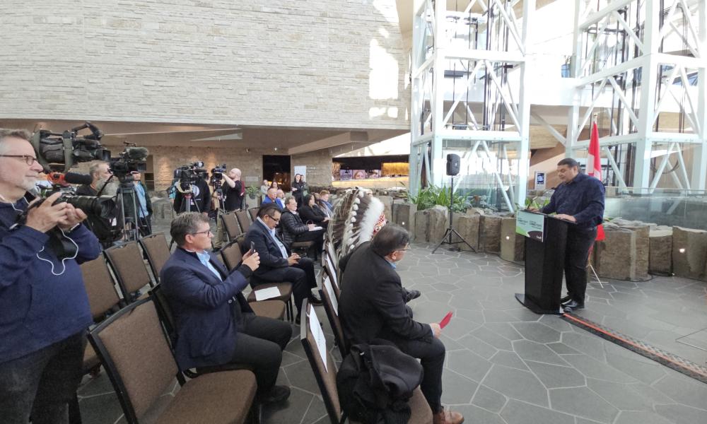 CMHR press conference 