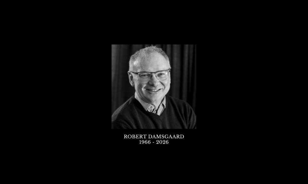 Passing of R. Damsgaard notice